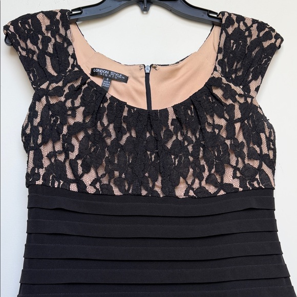 London Style Dresses & Skirts - London Style Black Bodycon Dress SZ 6